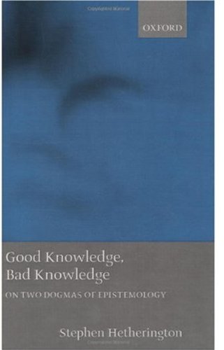 Good Knowledge, Bad Knowledge