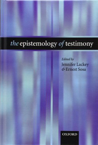 The Epistemology of Testimony