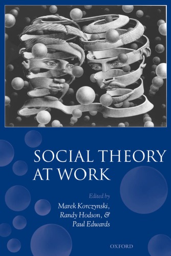 Social Theory at Work