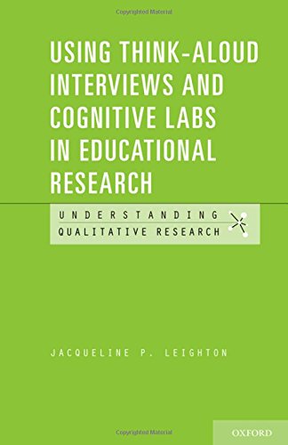 Using think-aloud interviews and cognitive labs in educational research