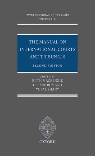 Manual on International Courts and Tribunals