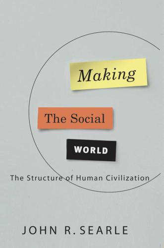 Making the Social World