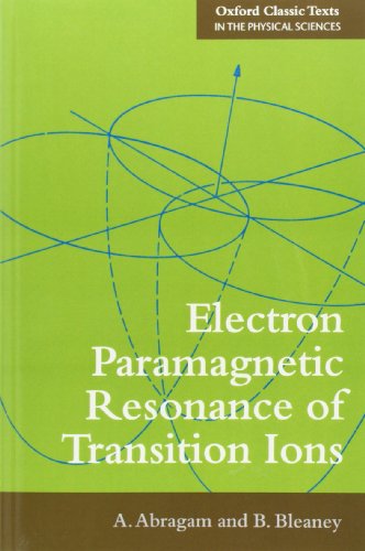 Electron Paramagnetic Resonance of Transition Ions