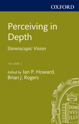 Perceiving in Depth, Volume 2