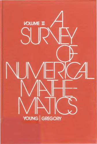 A survey of numerical mathematics. Vol. 2