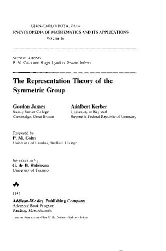 The Representation Theory Of The Symmetric Group