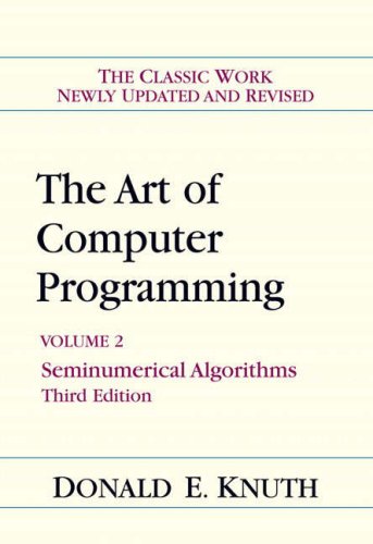 The Art of Computer Programming, Volume 2