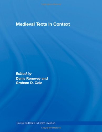 Medieval Texts In Context