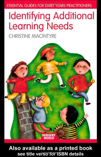 Identifying Additional Learning Needs in the Early Years