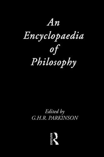 An Encyclopaedia of Philosophy