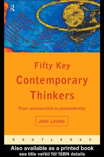 Fifty Key Contemporary Thinkers