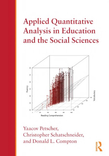 Applied Quantitative Analysis in Education and the Social Sciences