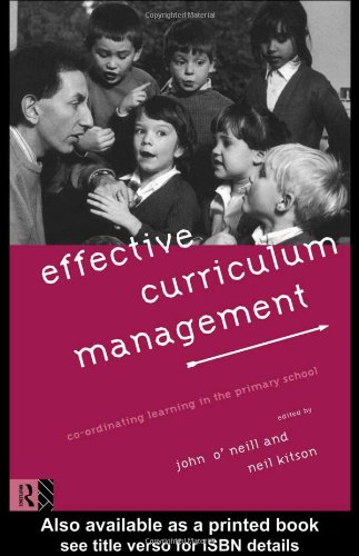 Effective Curriculum Management