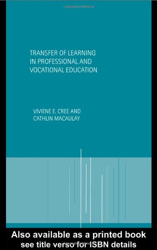 Transfer of Learning in Professional and Vocational Education