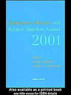 Annual of Alzheimer's Disease and Related Disorders - 2001