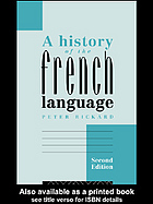 A History of the French Language