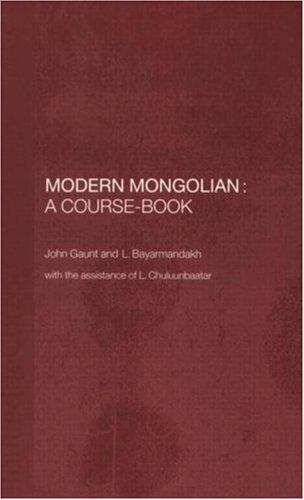 Modern Mongolian : a course-book