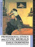 Professional Ethics and Civic Morals