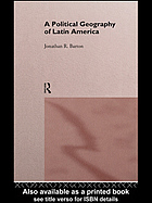 A Political Geography of Latin America