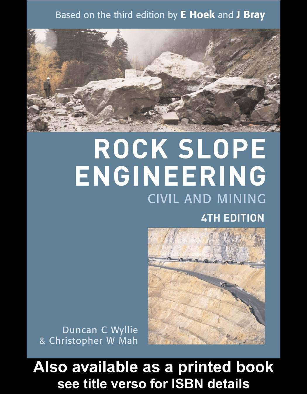 Rock Slope Engineering