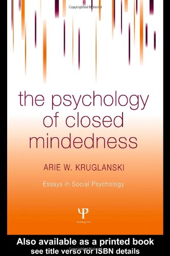 Psychology of Closed-Mindedness