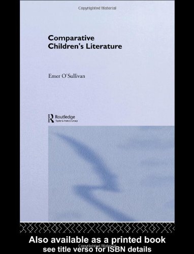 Comparative children's literature : based on her book, Kinderliterarische komparatistik