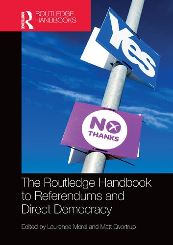 The Routledge handbook to referendums and direct democracy