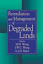 Remediation and Management of Degraded Lands