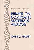 Primer on Composite Materials Analysis, Second Edition (revised).