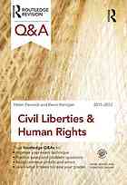 Q&amp;A Civil Liberties &amp; Human Rights 2011-2012