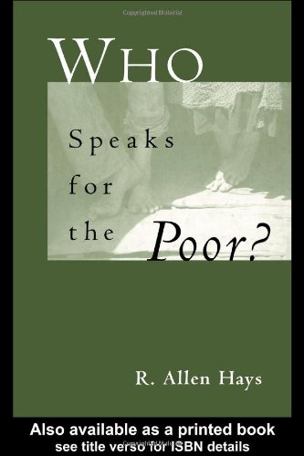 Who Speaks for the Poor