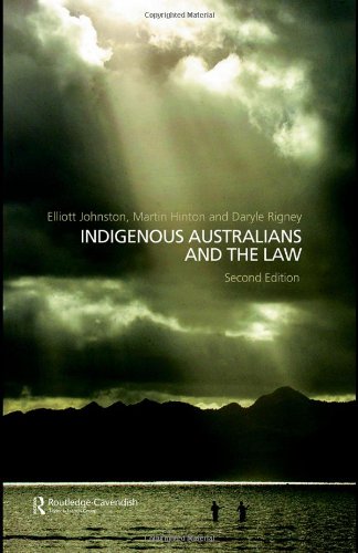 Indigenous Australians and the Law