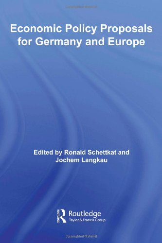 Economic Policy Proposals For Germany And Europe