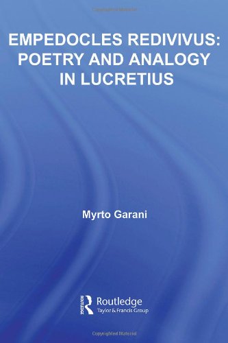 Poetry and analogy in Empedocles and Lucretius