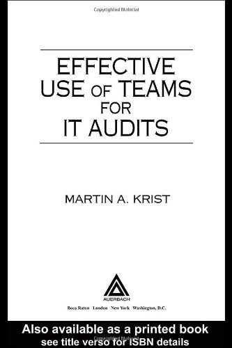 Effective Use of Teams for It Audits