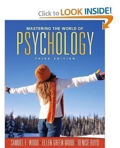 Mastering the World of Psychology, Books a la Carte Plus MyPsychLab (3rd Edition)