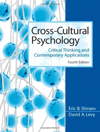 Cross-Cultural Psychology