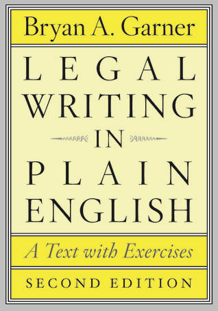 Legal Writing in Plain English