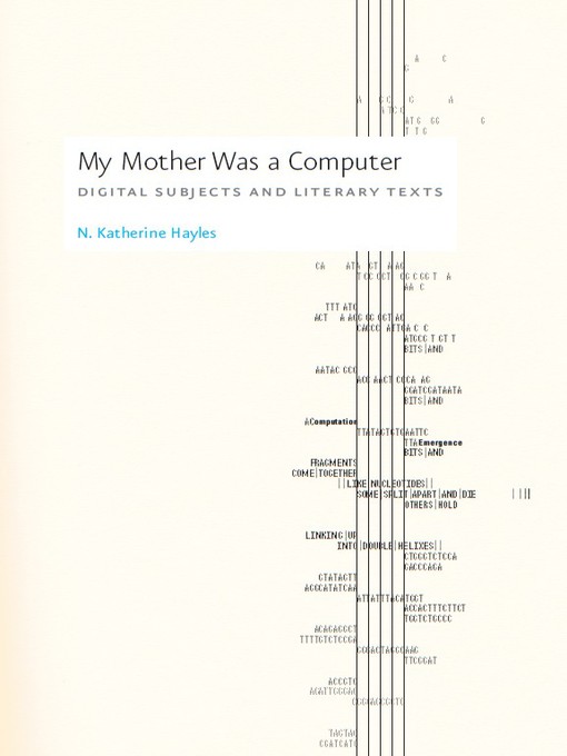 My Mother Was a Computer