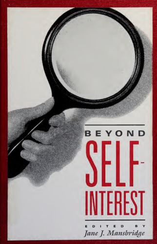 Beyond Self-Interest