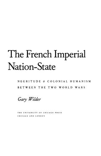 The French Imperial Nation-State