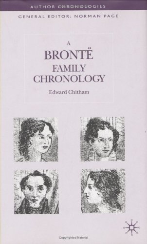 A Bront1/2 Family Chronology