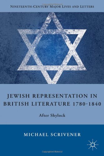 Jewish Representation in British Literature 1780-1840