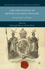 Law and Politics in British Colonial Thought