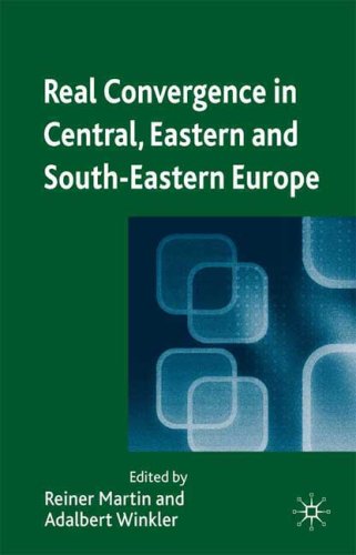 Real Convergence in Central, Eastern and South-Eastern Europe