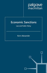 Economic Sanctions Law and Public Policy