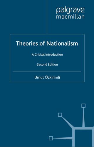 Theories of nationalism : a critical introduction