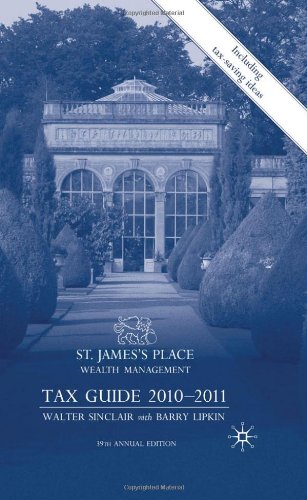 St. James's Place Tax Guide 2010-2011