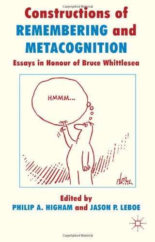 Constructions of Remembering and Metacognition