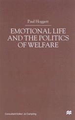 Emotional life and the politics of welfare